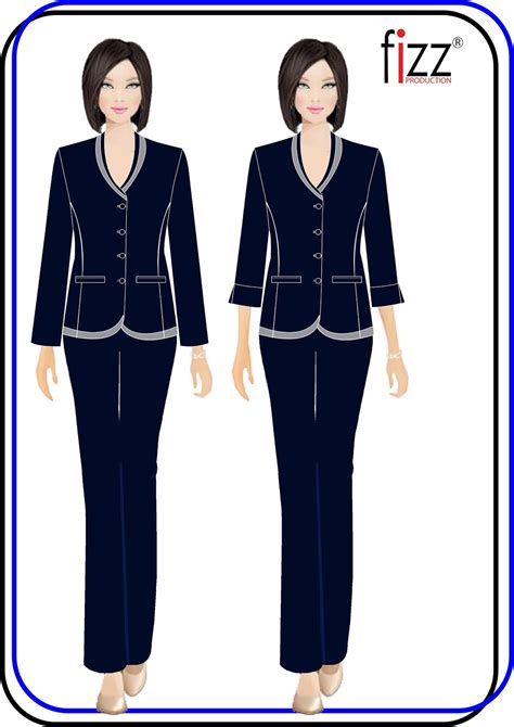 Baju Seragam Kerja Wanita  Gini Lho Desain Baju Seragam Kantor Wanita Lengkap - Baju Seragam Kerja Wanita