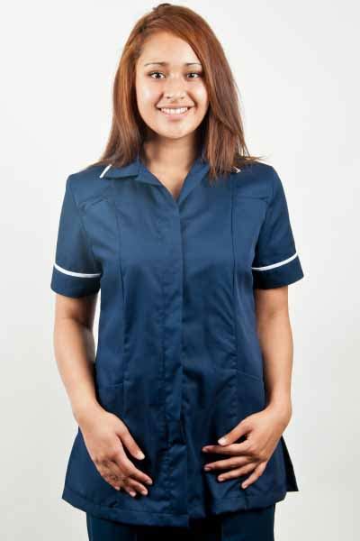 Baju Seragam Perawat Suster Rumah Sakit Biru Navi Model Baju Seragam Perawat Terbaru - Model Baju Seragam Perawat Terbaru