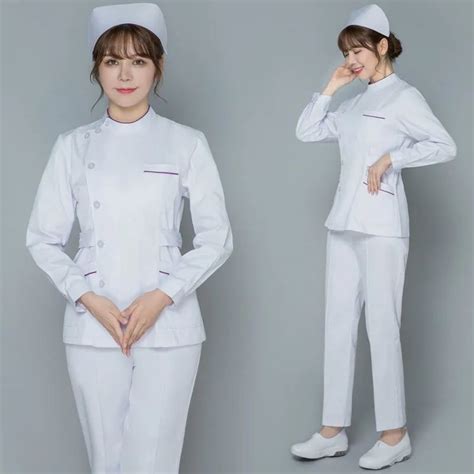 Baju Seragam Perawat Wanita Scrub Atasan Musim Panas Baju Perawat - Baju Perawat