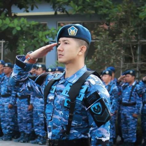 Baju Uniform Kemeja Tentara Warna Biru Baju Angkatan - Baju Angkatan