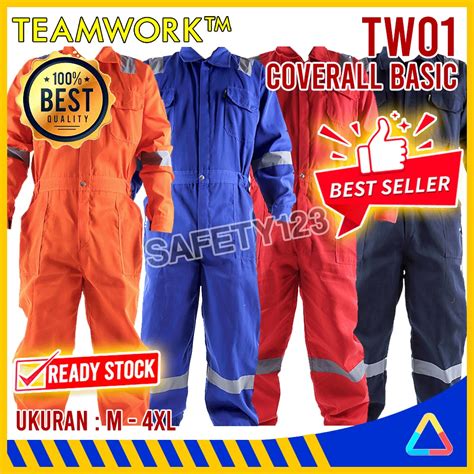 Baju Wearpack  Jual Tw01 Wearpack Coverall Baju Kerja Safety Scotlight - Baju Wearpack