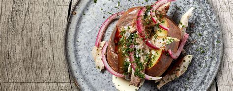 bakad potatis creme fraiche