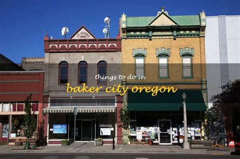 baker city men
