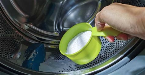 baking soda in de wasmachine