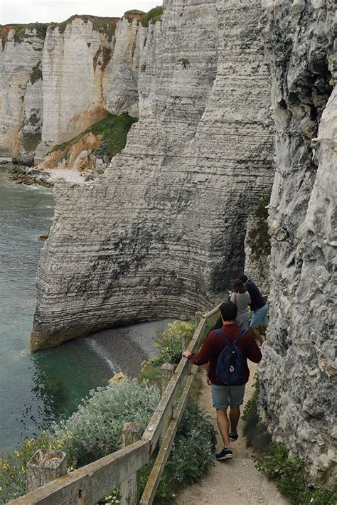 balade le long des falaises des vaches noires