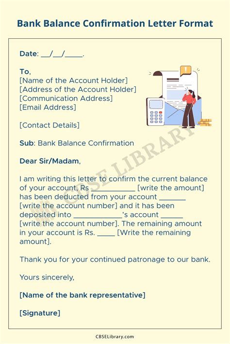 Balance Confirmation Letter