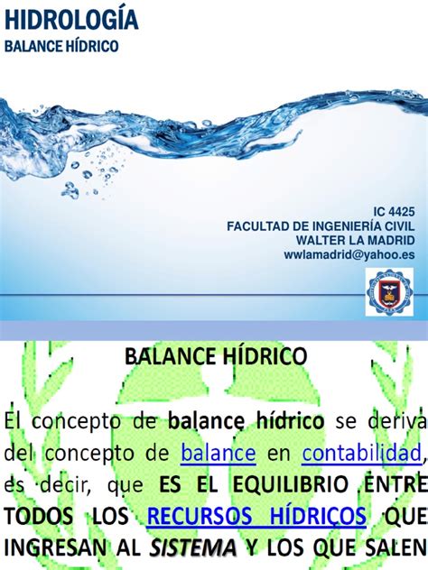 balance hidrico PDF - Scribd