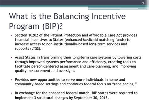 Balancing Incentive Program
