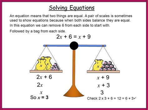 Balancing Math Equations Powerpoint 3 5 Algebra Resources Equal Equations First Grade - Equal Equations First Grade
