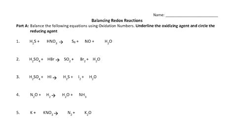Balancing Redox Reactions Practice Khan Academy Balancing Redox Reactions Worksheet Answers - Balancing Redox Reactions Worksheet Answers