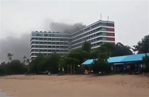 bali beach hotel sanur fire