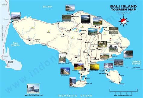 Bali Tourist Map