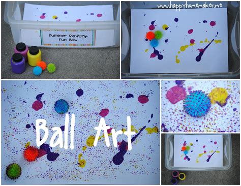 Ball Theme For Preschoolers   Ball Painting Activity For Preschoolers No Time For - Ball Theme For Preschoolers