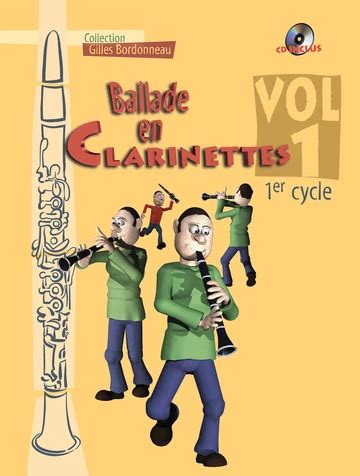 ballade en clarinettes premier cycle vol 1 1 cd