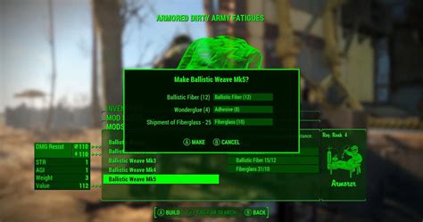 Ballistic Fiber Fallout 4