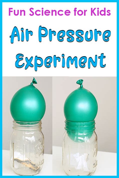 Balloon Air Pressure Experiment For Kids Science Balloon Experiment - Science Balloon Experiment