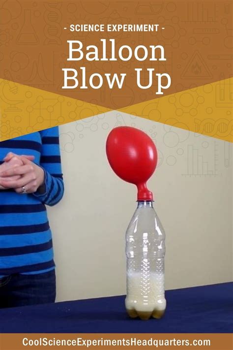 Balloon Blow Up Science Experiment Balloon Science - Balloon Science