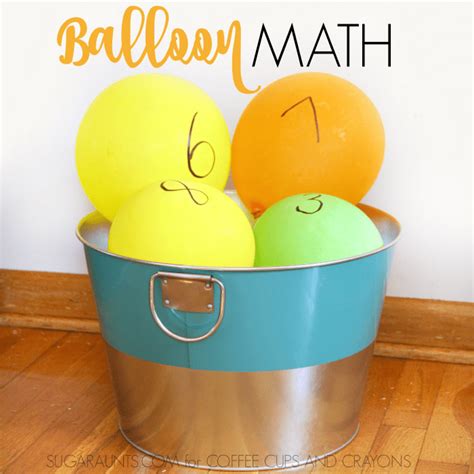 Balloon Math Activities Math Balloons - Math Balloons