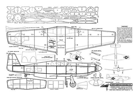 balsa plans mustang