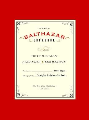 Read Balthazar Cookbook 