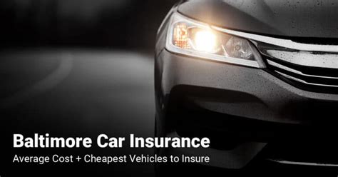 Baltimore Auto Insurance Quotes
