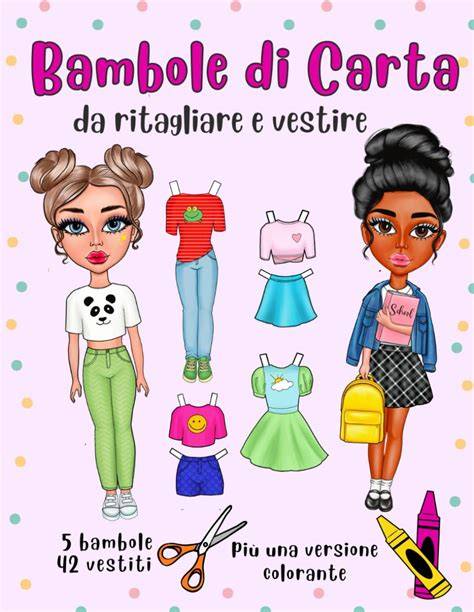 bambole da ritagliare