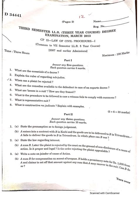 Download Bamu University Question Paper Se Ect 