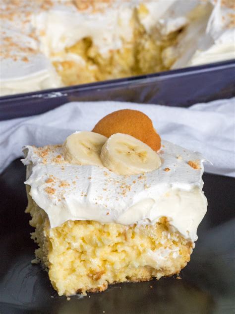 Banana Pudding Poke Cake Recipe Pampered Chef