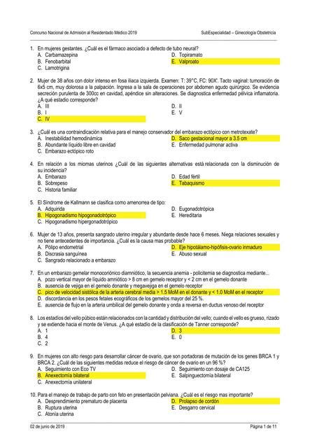 Banco Enarm 7