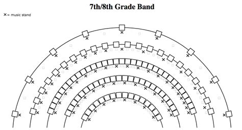 Band Seating Chart Generator