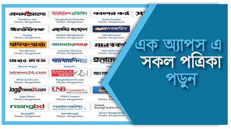 Download Bangla Newspaper List Of All Online Bangladeshi Newspaper 