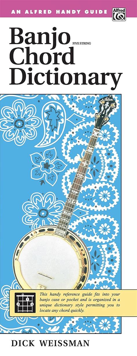 banjo chord dictionary handy guide no 420