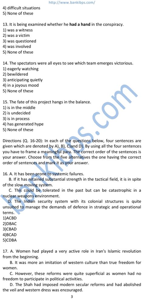 Full Download Bank Exam Question Papers With Answers 2012 