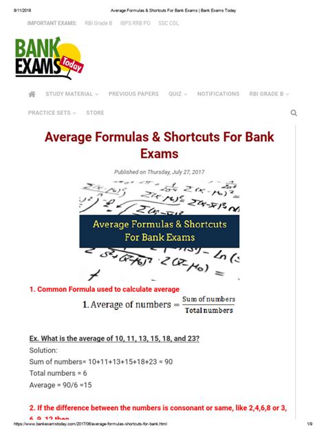 Full Download Bank Exam Shortcuts With Example Solved 