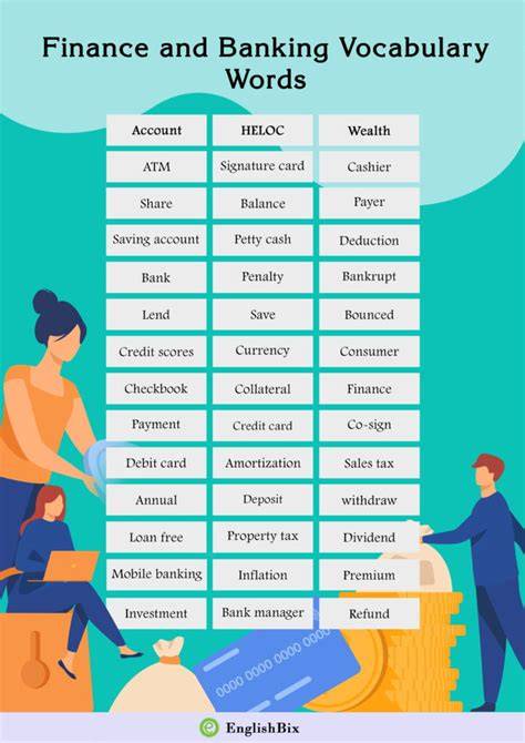 banking and finance vocabulary answer key