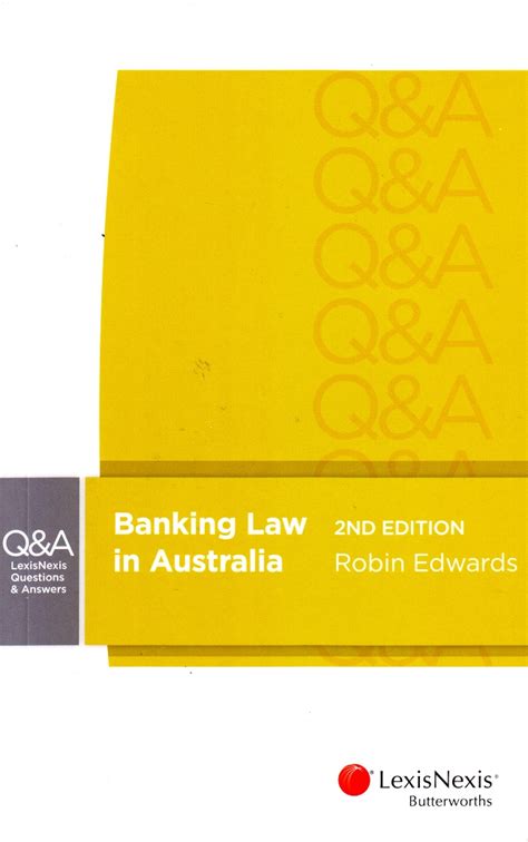 Full Download Banking Law In Australia 6Th Edition Lexisnexis 