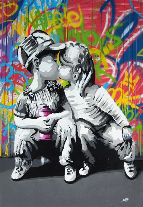 banksy kiss the one you loved