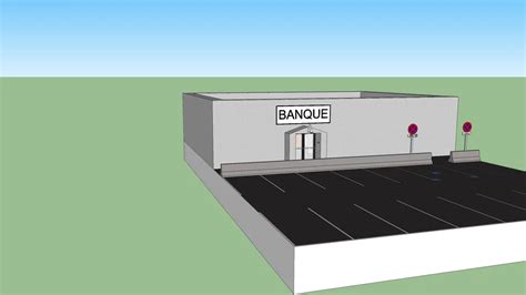 Banque Sketchup 3d    - Banque Sketchup 3d