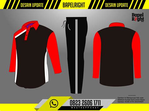 Bapelright  57 Desain Baju Olahraga Lengan Panjang Modern Bapelright - Bapelright