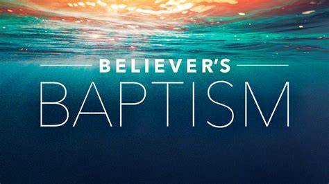 baptism the believer s first obedience