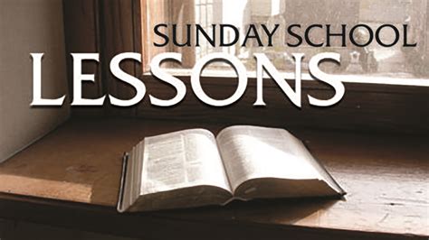 baptist sunday school lessons