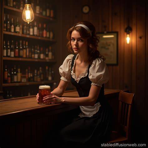 bar maid rose nude