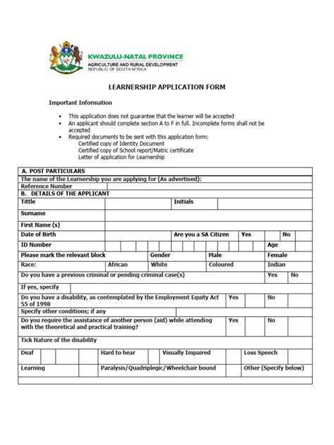 bara learnership forms 2015