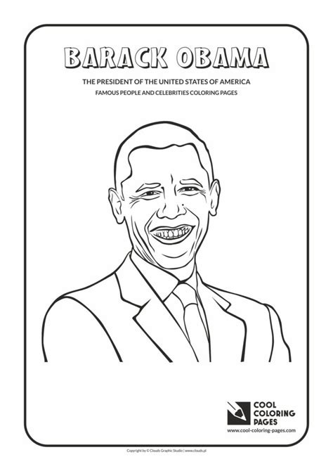 Barack Obama Coloring Page Cool Coloring Pages Barack Obama Coloring Page - Barack Obama Coloring Page