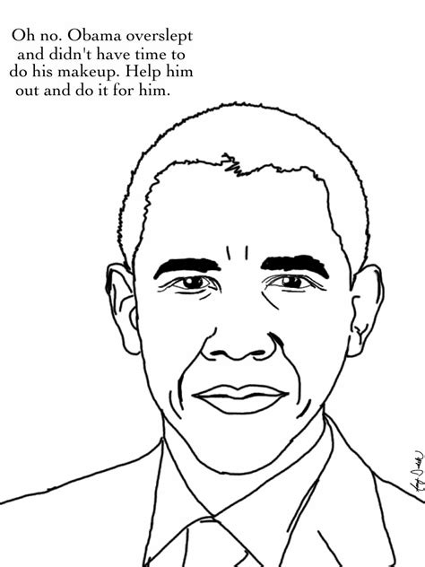 Barack Obama Coloring Page Getcolorings Com Barack Obama Coloring Page - Barack Obama Coloring Page
