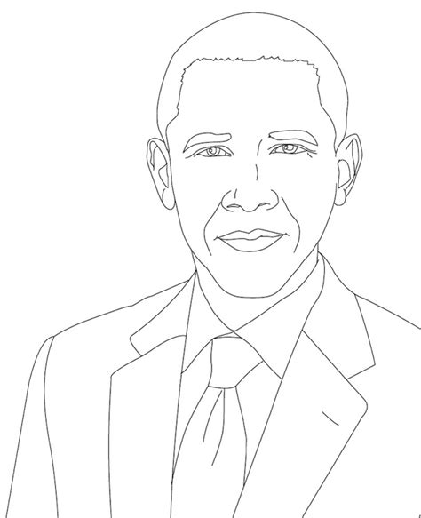 Barack Obama Coloring Pages Best Coloring Pages For Barack Obama Coloring Page - Barack Obama Coloring Page
