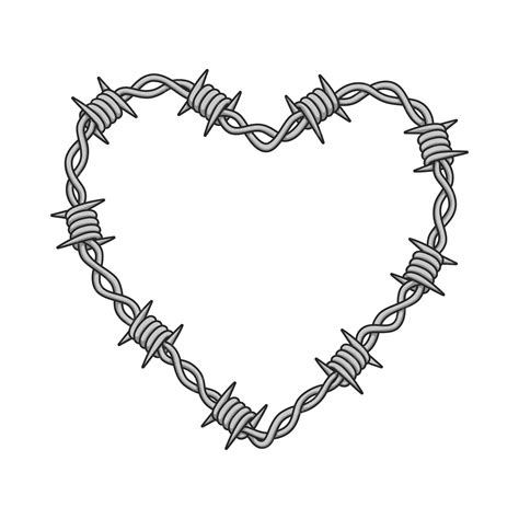 Barbed Wire Heart