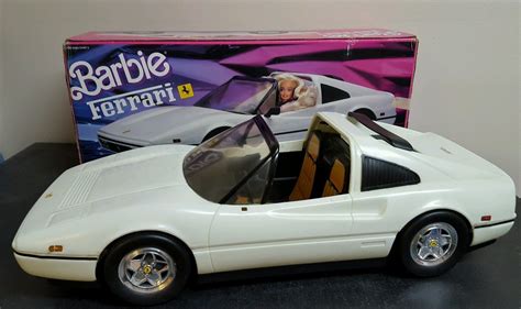 Barbie car white