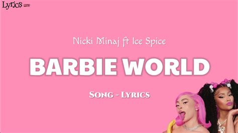 Barbie World Lyrics