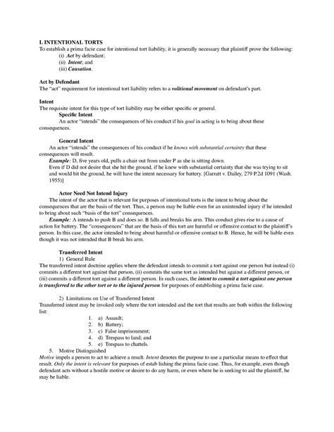 Barbri Outline